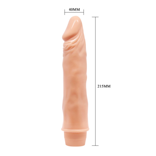 Реалістичний вібратор Barbara Dwarf Vibrator Flesh, 21,5 см - купити в Україні | Секс шоп SEX-SHOP.ua